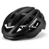 RockBros HC-58BK-L Fahrradhelm, Größe 58-61 cm – Schwarz und Grau