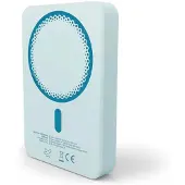 Energy Sistem Magnetic Powerbank 10000 mAh, 10000 mAh, Power Delivery, Kabelloses Aufladen, Blau