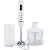 Maestro Feel MR561, Kochmixer, Pulsfunktion, 300 W, Schwarz, Weiß