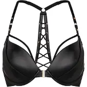 Hunkemoller Push-Up BH Sam Schwarz
