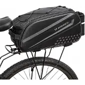 Wozinsky 5907769384905, Hinten, Fahrradtasche, Polyester, Polyurethan, EVA (Äthylen-Vinylazetat), Schwarz, 14 l