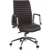 Hjh OFFICE ASPERA 10 - Profi Chefsessel Braun