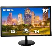Nilox , 48,3 cm (19"), 1366 x 768 Pixel, HD, LCD, 5 ms, Schwarz
