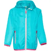 Playshoes Funktions-Jacke Regenmantel Regenbekleidung Uni Kinder,Türkis,98