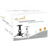 My Wall H16-1EWL Deckenhalter für Beamer Belastung bis 15 kg, Deckenabstand: 215 mm, stabile Stahlausführung