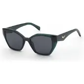 Zadig & Voltaire Zadig&voltaire SZV471 Verde petrolio trasparente 52/19/140 Damen Sonnenbrillen