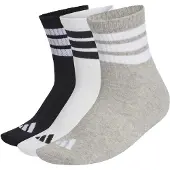 Adidas Halbhohe Socken 3-Stripes (x3)