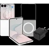 Samsung Galaxy Z Flip8 256GB Weiß 5G + Zubehörset