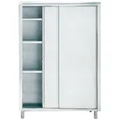 Virtus Hochschrank mit Schiebetüren und 3 Borde, 1000x700 mm (HCC0012)