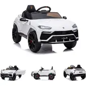 Es-toys Kinder Elektroauto Lamborghini Urus, Radio, Mp3, EVA-Reifen Scheinwerfer