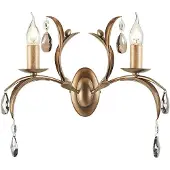 Elstead Lighting Elstead Lily Wandleuchte E14 2-fach Bronze Patina, UK