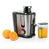 Brabantia BBEK1123, Zentrifugal-Entsafter, Edelstahl, 16000 RPM, 1 l, 0,35 l, 7,5 cm