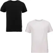 Levi's LHB T-Shirt 2er-Pack, Black/White, 10-12 Jahre
