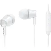 Philips InEar-Kopfhörer mit Mikrofon SHE3805WT/00, Kabelgebunden, 10 - 22000 Hz, 14 g, Kopfhörer, Weiß