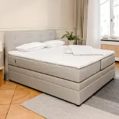 BRUNO Topper PREMIUM in 160x200cm | samtweicher Bezug