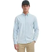 Marc O'Polo Marc OPolo Langarmhemd regular fit aus Bio-Baumwolle, Button-down-Kragen, mit Struktur