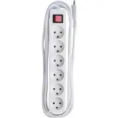 Microconnect MC-GRU0630DK, 3 m, Drinnen, Typ K, Typ K, 1 mm², Weiß