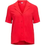 Object Poplin Hemd Rot 36