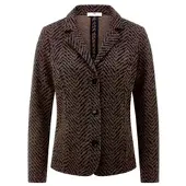 Peter Hahn Jersey-Blazer blau
