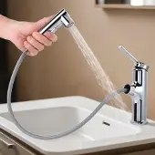 Merkloos Wasserhahn mit Ausziehbrause für Bad und Küche
