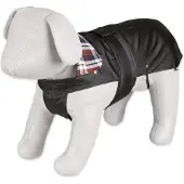 Trixie Hundemantel Paris, Hund, Mantel, M, Schwarz, Nylon, Einfarbig