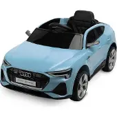 Toyz Audi e-tron Sportback Kinder-Elektroauto, Blau, lizenziert, 3–8 Jahre