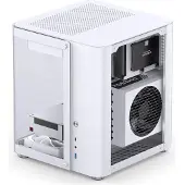 Jonsbo TK-1 2.0, Mini Tower, PC, Weiß, ITX, micro ATX, Stahl, Gehärtetes Glas, Gaming