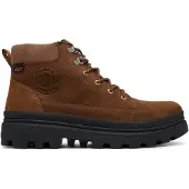 Palladium - Wasserdichte Lederschuhe - Troopercuff Wp+ Bison für Herren aus Leder - Größe 43 - Braun