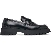 GUESS Slipper FMFGOR LEA14 Schwarz 18