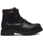 Tommy Hilfiger Schnürschuhe Elevated Outdoor Lth Wpm Boot FM0FM05995 Schwarz 58