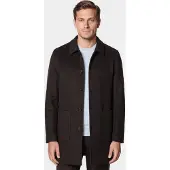 Profuomo Herren Overshirts Overshirt Wo Basic - Bruin - Größe L