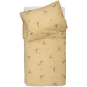 Jollein 003-005-68160, 100 x 140 cm, Beige, Baumwolle, Muster, Tiermuster, Maschinenwäsche