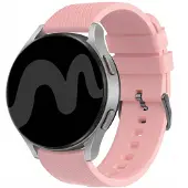 IMoshion Flexibles Silikonarmband - Universelle 20 mm Anschluss - Rosa