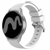 IMoshion Flexibles Silikonarmband - Universelle 20 mm Anschluss - Weiß