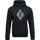 Black Diamond - Kapuzensweatshirt - M Engineered Diamond Po Hoody Black für Herren aus Baumwolle - Größe M - schwarz