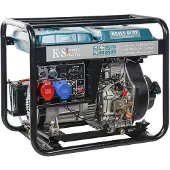 Könner&Sohnen Diesel Stromerzeuger Notstromaggregat 4-Takt 6,5kW 14 PS K&S KS 8100HDE-1/3 ATSR