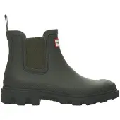 Hunter Boots Gummistiefel Unisex Downpour Chelsea Dark Olive-Schuhgröße 40