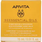 Apivita Beessential Strengthening & Nourishing Night Balm 15 ml
