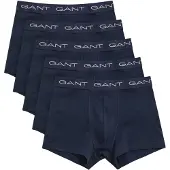 Gant für Herren. 900025003 Set 5 Boxershorts Max navy (3XL), Heimtextilien, Baumwolle, Marine
