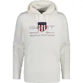Gant Hoodie "REG ARCHIVE SHIELD HOODIE", mit modischer Logostickerei auf der Brust