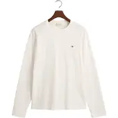 Gant Langarmshirt "REG SHIELD LS T-SHIRT" mit Logostickerei auf der Brust