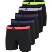 Adidas Originals Herren Boxershorts, 5er Pack - Trunks, Active Micro Flex, Logo, einfarbig