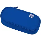 Oxford Schlamperbox oval gross 23x8x6cm blau