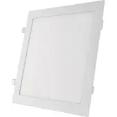 Emos LED Panel 25 W, quadratische 2000 lm Einbauleuchte, Deckenleuchte in Weiß , extra flach, warmweiß 3000 K, inkl. LED-Treiber, ZD2154