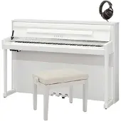 Kawai CA901 Digitalpiano-Bundle Weiß satiniert