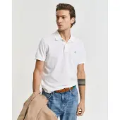 Gant "SLIM SHIELD SS PIQUE POLO" mit Logostickerei auf der Brust