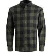 Jack & Jones Gingham Twill Langarmhemd