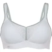 Anita Sport-BH "Sport BH air control DeltaPad", Damen, Gr. 75, Cup H, weiß, Stoff, Obermaterial: 49% Polyamid PA. 39% Polyester PES. 12% Elasthan EL., BHs Sport-BH