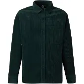 Volcom - Chemise en velours côtelé - Fostered II Corduroy LS Shirt Scarab für Herren aus Baumwolle - Größe XL - Grün