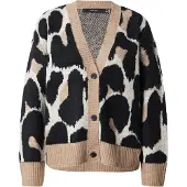 Vero Moda Cardigan in Creme/ Beige/ Schwarz - XL